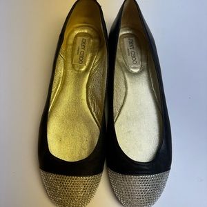 Jimmy Choo ballet flats (size 10)